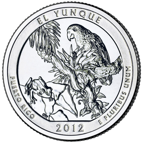 America the Beautiful Quarters El Yunque