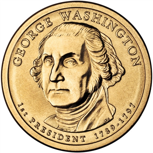 2007-D George Washington Presidential One Dollar Coin
