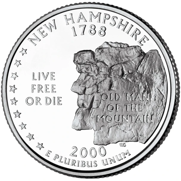 State Quarter Rolls New Hampshire 2000-D