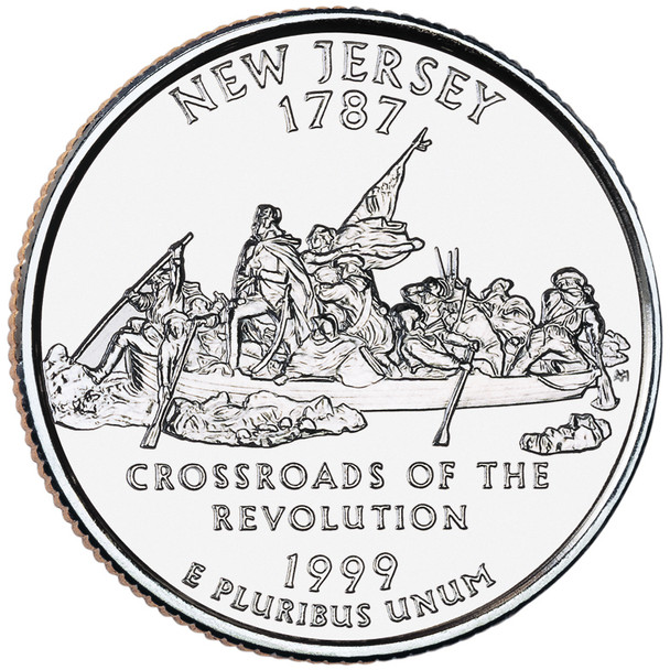 New Jersey State Quarter 1999-D