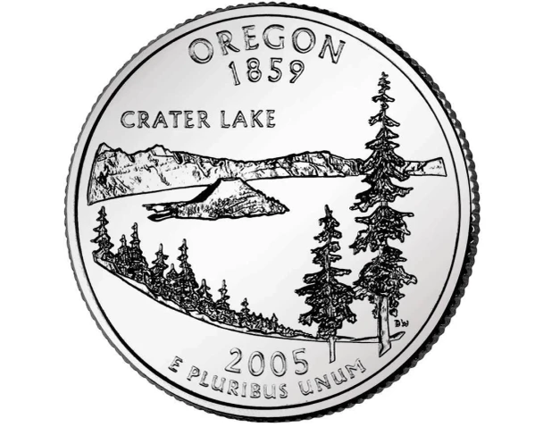 State Quarter Rolls Oregon 2005-P