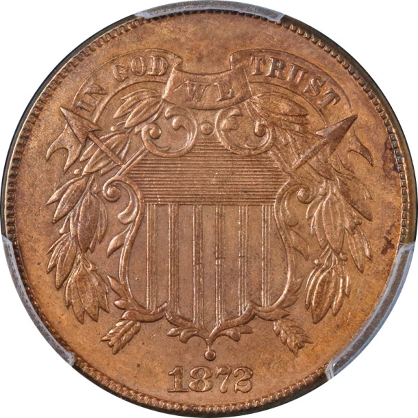 1872 Two Cent Piece