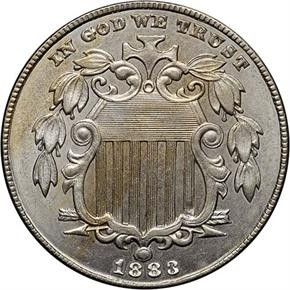 1883 shield nickel