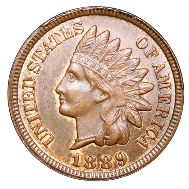 1889 Indian Head Penny