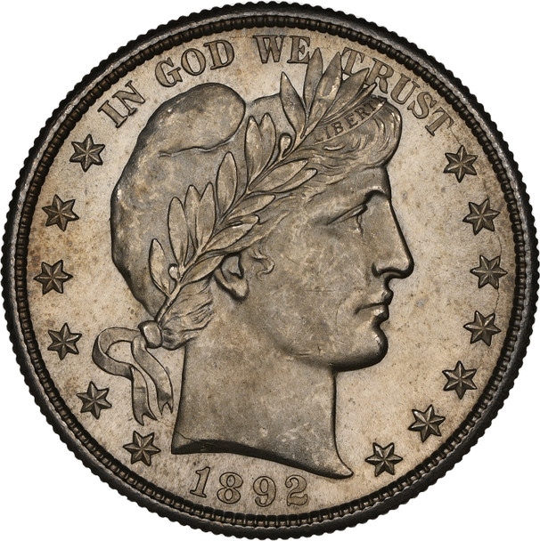 1892-S Barber Half Dollar