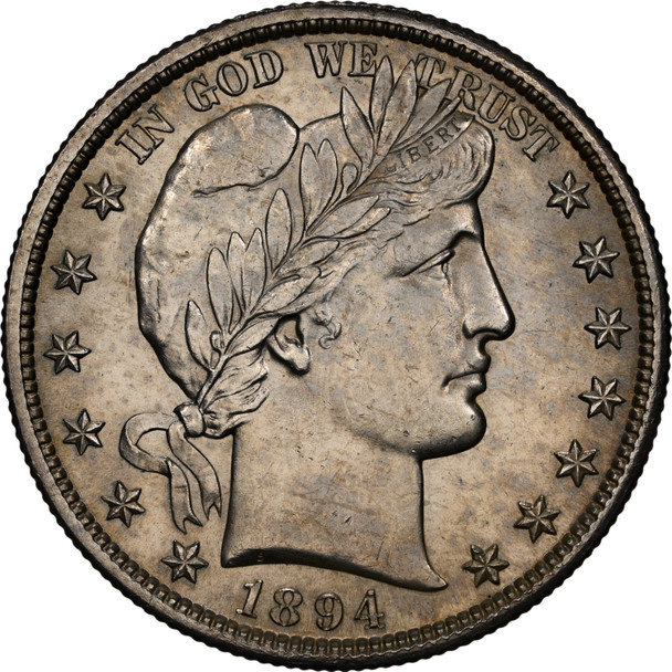 1894-S Barber Half Dollar