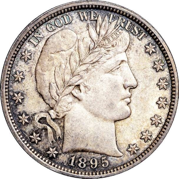1895-P Barber Half Dollar