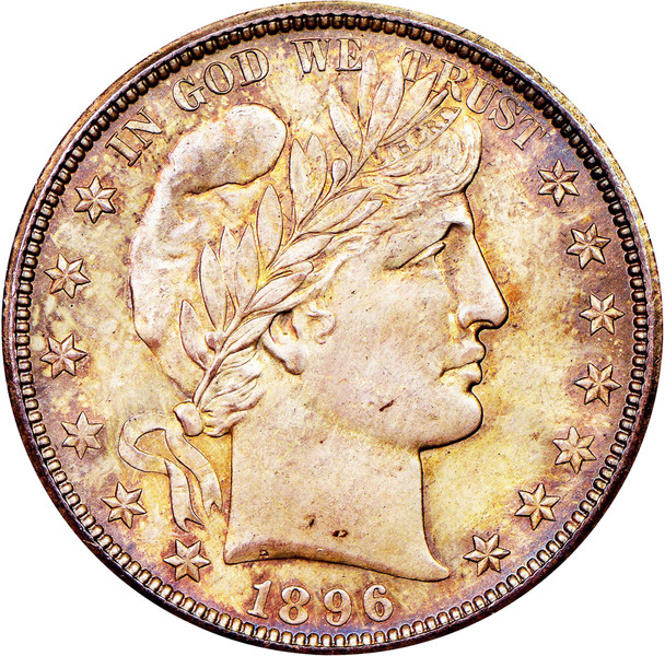 1896-O Barber Half Dollar
