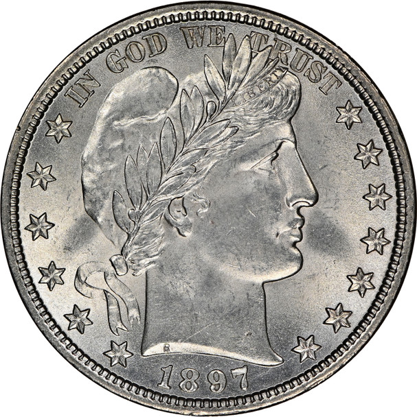 1897-P Barber Half Dollar