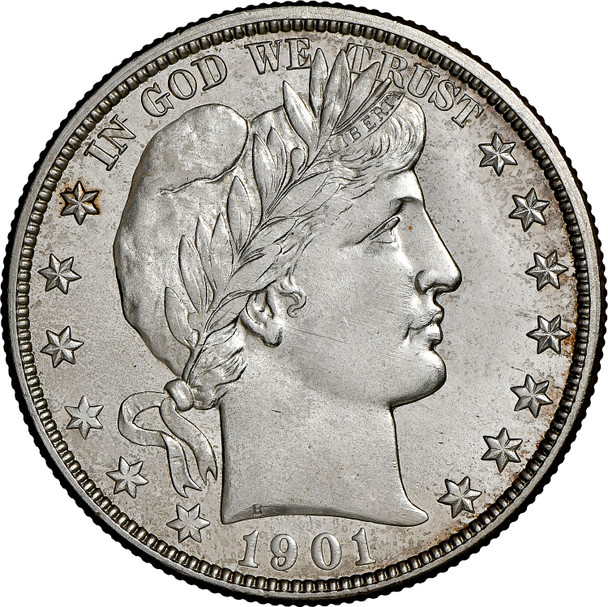 1901-O Barber Half Dollar