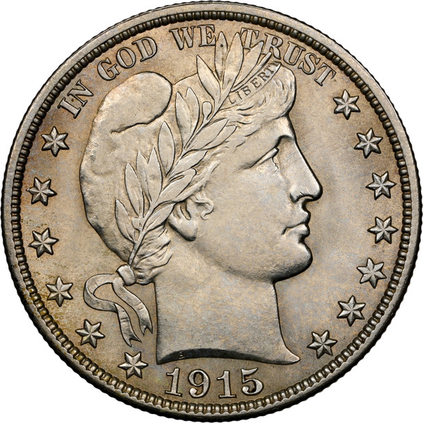 1915-D Barber Half Dollar