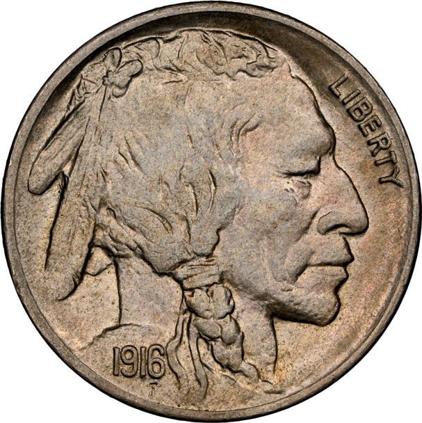 1916-S Buffalo Head Nickel Coins