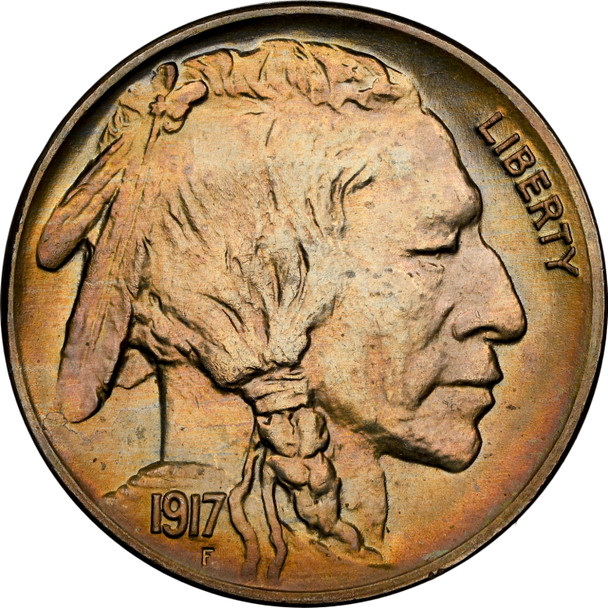 1917-P Buffalo Head Nickel Coins