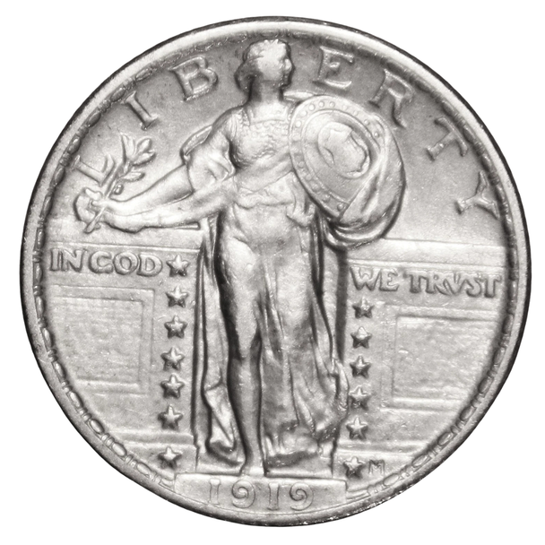 1919-P Standing Liberty Quarter