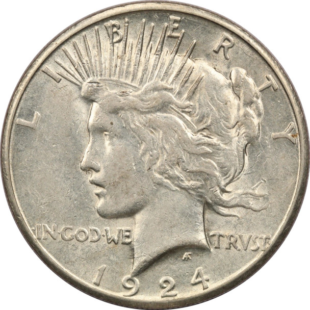 1924  Peace Silver Dollar