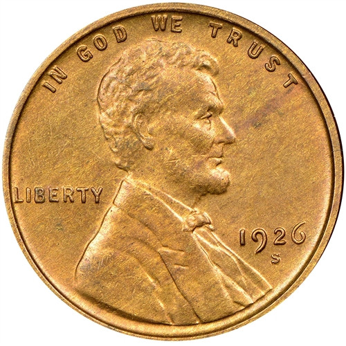 1926-S Lincoln Penny Rare Pennies US Coins
