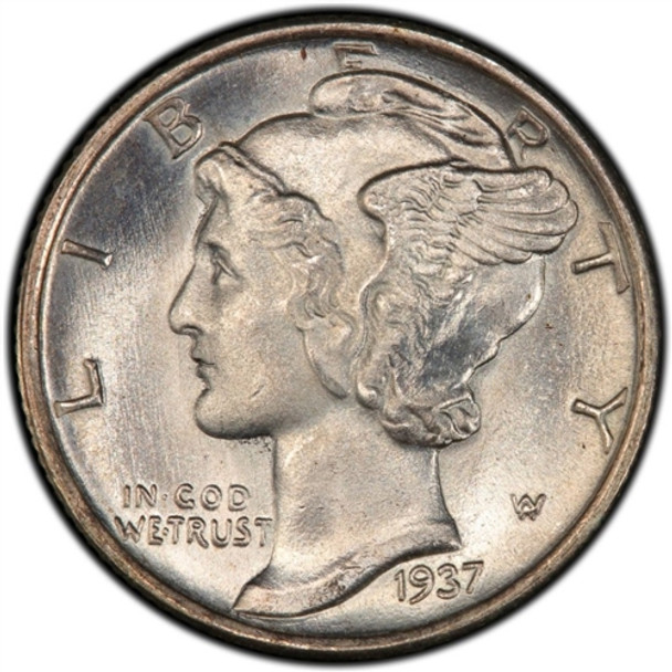 1937 Mercury Dimes