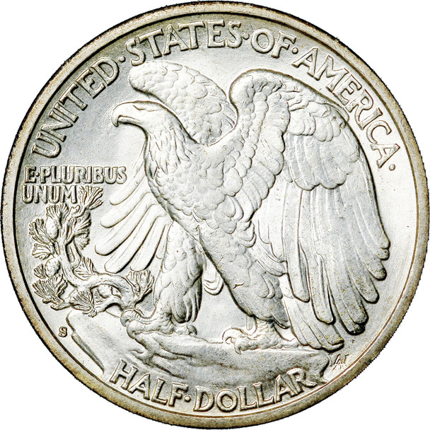 1943-S Walking Liberty Half Dollar
