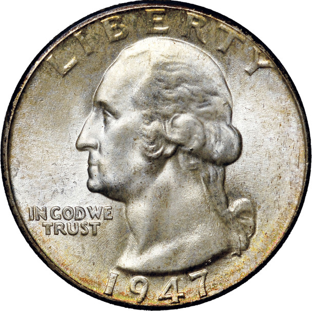 1947-D Washington Quarter