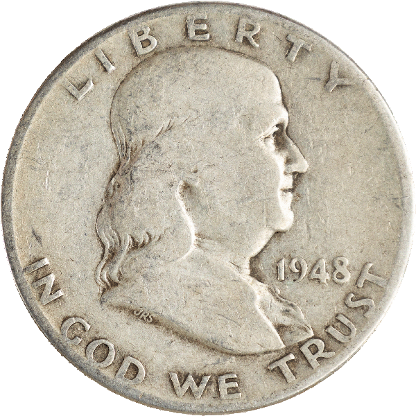 1948-P Franklin Half Dollar