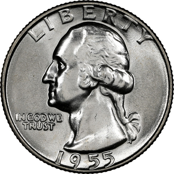 1955-D Washington Quarter