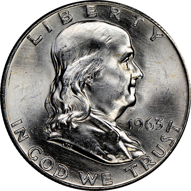 1963-D Franklin Half Dollar