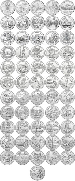 2010 - 2021 National Park Quarters (Quick Order Form)