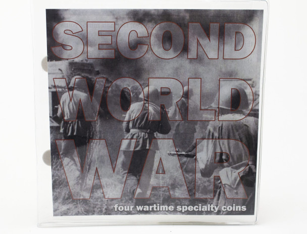 Second World War: Four Wartime Specialty Coins - reverse