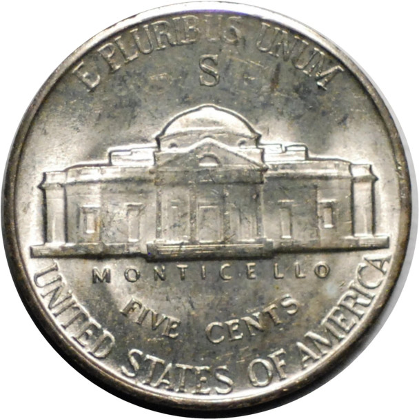 1943 Nickel S Wartime Nickels Silver Nickel