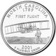 North Carolina State Quarter 2001-P