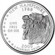 New Hampshire State Quarter 2000-P