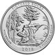 2018-D Pictured Rocks Clark National Park Quarter