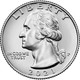 2021-D Washington Crossing the Delaware Quarter