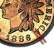 1886 Indian Head Penny Type 1