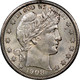 1908-P Barber Half Dollar
