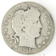 1911-D Barber Quarter