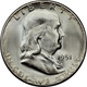 1951-S Franklin Half Dollar