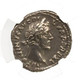 Roman Silver Denarius of Antoninus Pius (AD 138-161) NGC