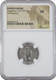 Roman Silver Denarius of Elagabalus (AD 218-222) NGC