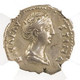 Denarius of  Faustina Sr. (AD138-140) NGC