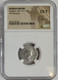 Roman Silver Denarius of Hadrian (AD 117-138) NGC