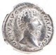 Lucius Verus Silver Denarius NGC Certified Slab(F)