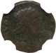 Roman Bronze AE4 of Valentinian III NGC