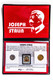 Josef Stalin Album (2 Coins, 1 Stamp)