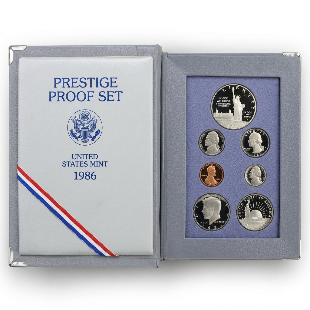 1986 Prestige Proof Set