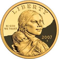 2007 Proof Sacagawea Dollar