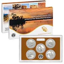 2014 America the Beautiful National Park Quarter Proof Set