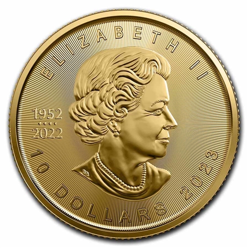 2023 1/4 OZ CANADIAN GOLD MAPLE LEAF