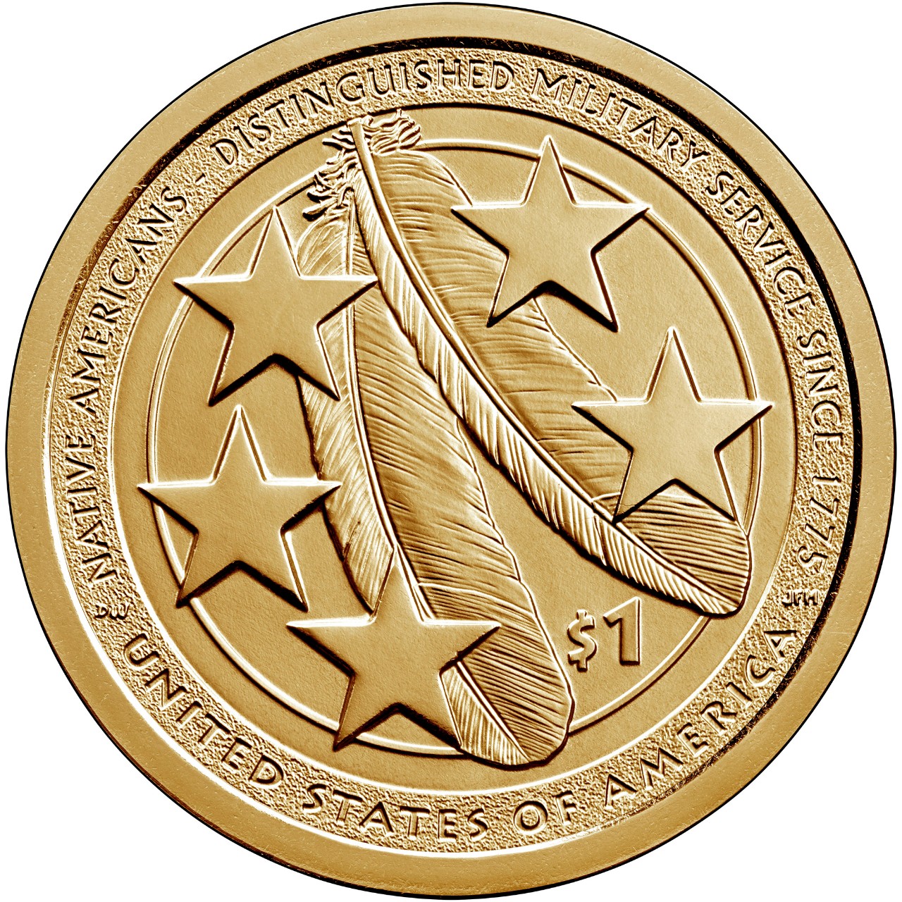 2021 S Proof Native American Dollar