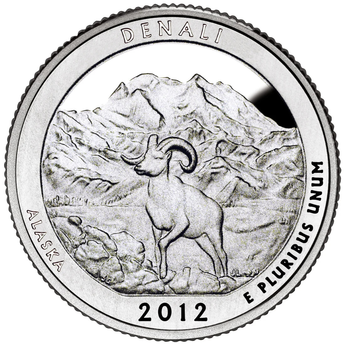2012-S Denali America the Beautiful Quarter